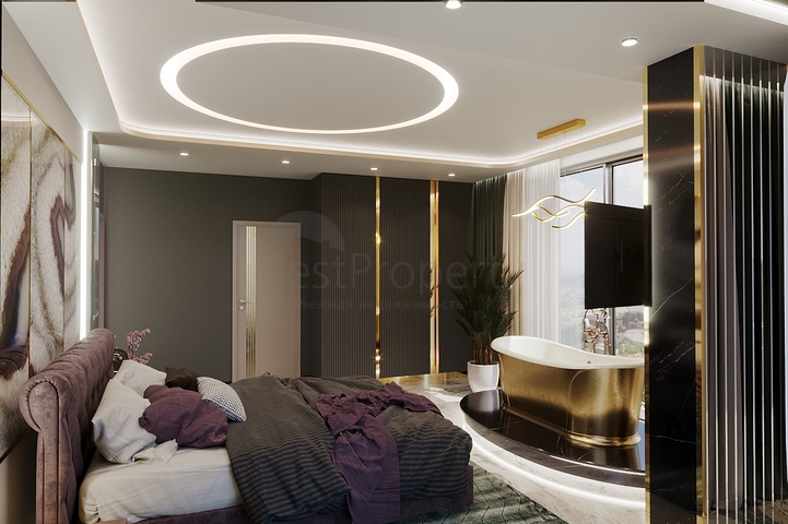 Новый проект виллы в районе Каргыджак