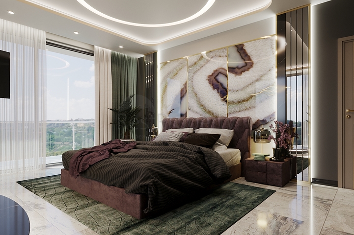 Новый проект виллы в районе Каргыджак