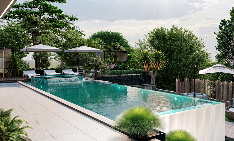 Новый проект виллы в районе Каргыджак