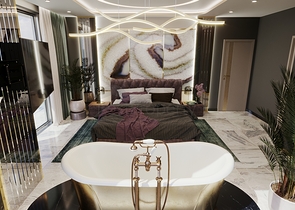 Новый проект виллы в районе Каргыджак