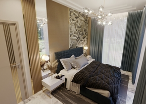 Новый проект виллы в районе Каргыджак