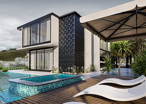 Новый проект виллы в районе Каргыджак