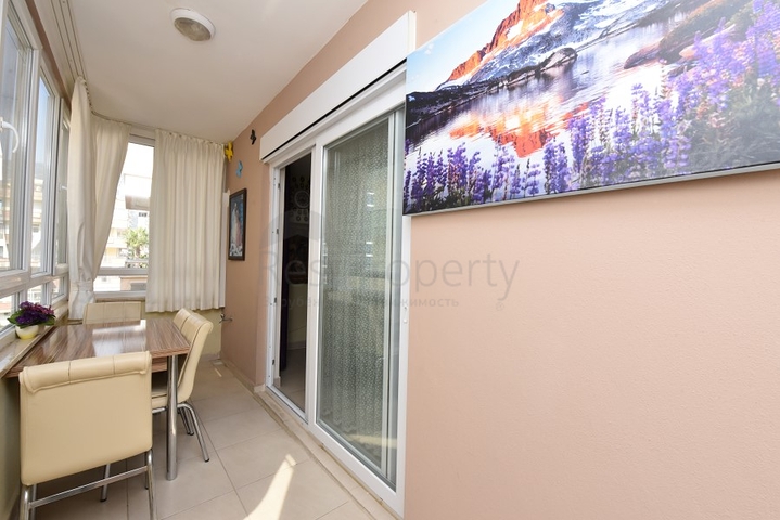 Меблированная квартира планировки 1+1 в районе Махмутлар