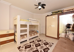 Меблированная квартира планировки 1+1 в районе Махмутлар