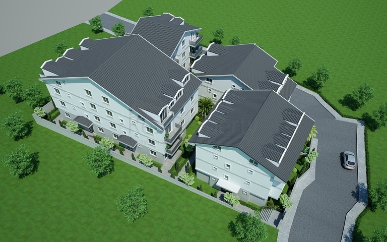 Двухкомнатная квартира в районе Ташияка Фетхие