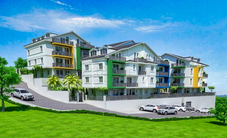 Двухкомнатная квартира в районе Ташияка Фетхие