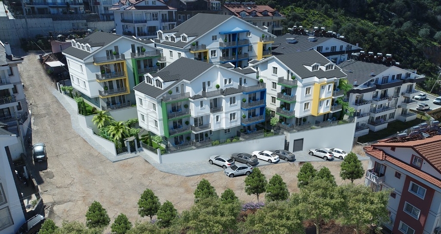 Двухкомнатная квартира в районе Ташияка Фетхие