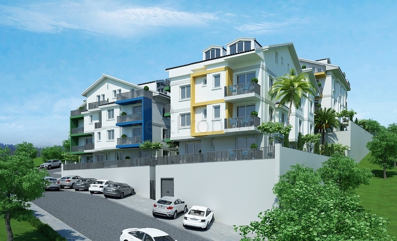 Двухкомнатная квартира в районе Ташияка Фетхие