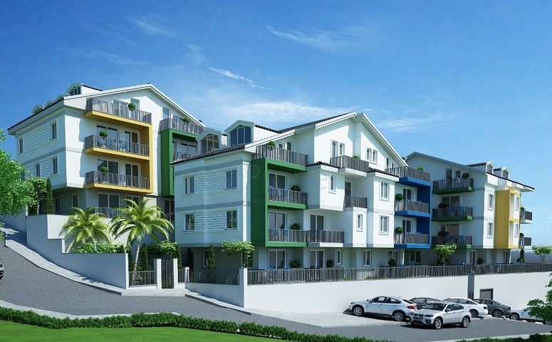 Двухкомнатная квартира в районе Ташияка Фетхие