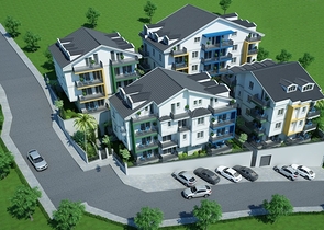 Двухкомнатная квартира в районе Ташияка Фетхие