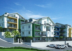 Двухкомнатная квартира в районе Ташияка Фетхие