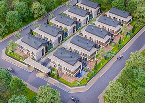 Инвестиционный проект вилл 7+1 в районе Дошемеальты Анталья