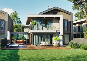 Инвестиционный проект вилл 7+1 в районе Дошемеальты Анталья