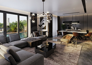 Инвестиционный проект вилл 7+1 в районе Дошемеальты Анталья