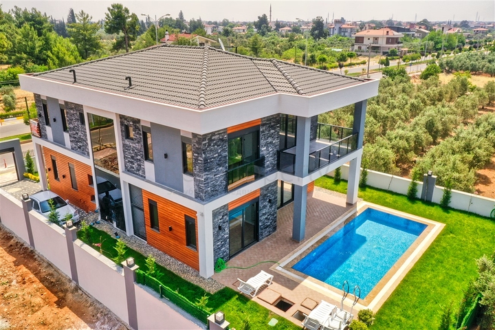 Отдельностоящая вилла 5+1 в Ешилбахире Дошемеальты