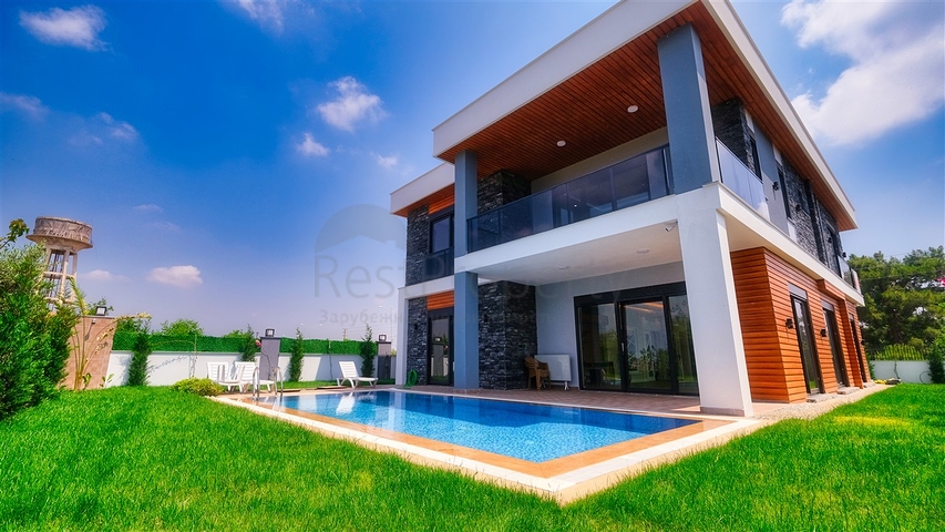 Отдельностоящая вилла 5+1 в Ешилбахире Дошемеальты