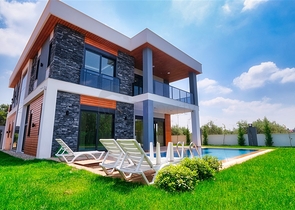 Отдельностоящая вилла 5+1 в Ешилбахире Дошемеальты