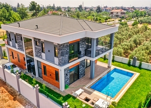 Отдельностоящая вилла 5+1 в Ешилбахире Дошемеальты