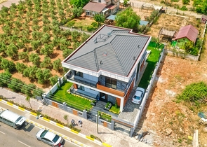 Отдельностоящая вилла 5+1 в Ешилбахире Дошемеальты