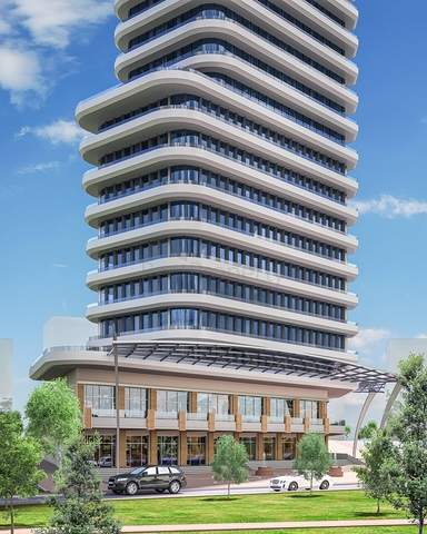 Готовый жилой комплекс расположенный вдоль главного магистраля Е5