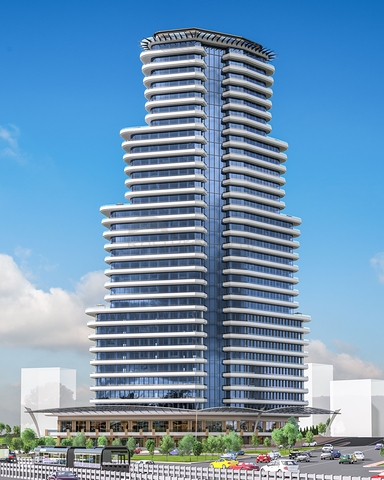 Готовый жилой комплекс расположенный вдоль главного магистраля Е5