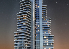 Готовый жилой комплекс расположенный вдоль главного магистраля Е5