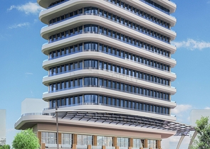 Готовый жилой комплекс расположенный вдоль главного магистраля Е5