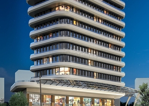 Готовый жилой комплекс расположенный вдоль главного магистраля Е5