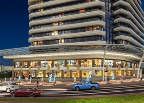 Готовый жилой комплекс расположенный вдоль главного магистраля Е5