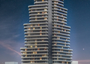 Готовый жилой комплекс расположенный вдоль главного магистраля Е5