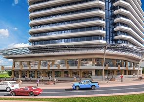 Готовый жилой комплекс расположенный вдоль главного магистраля Е5