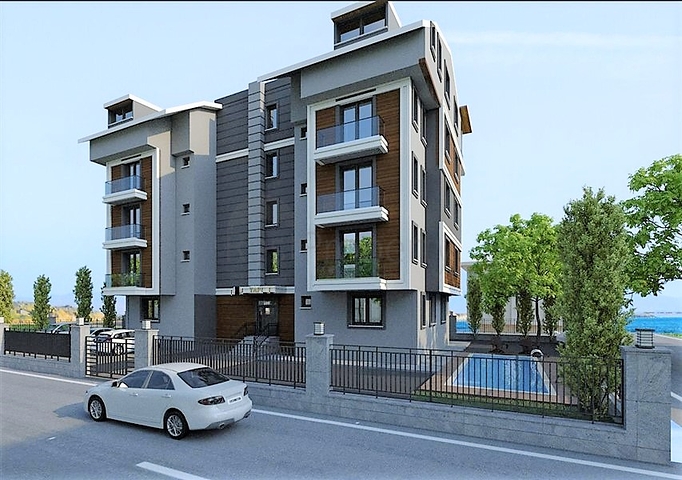 Квартиры в новом комплексе в Газипаше