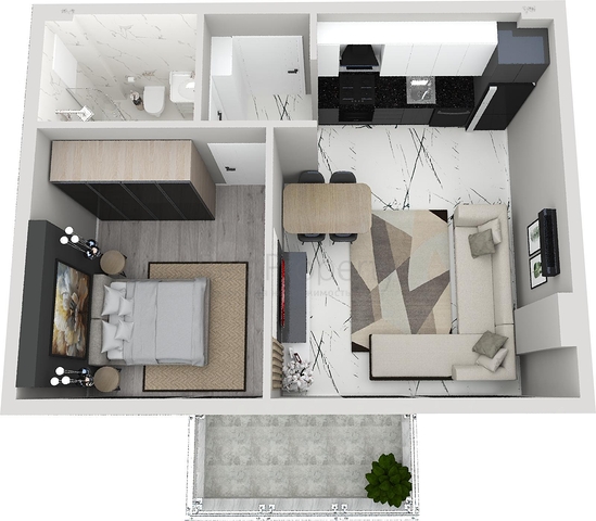 Квартиры в новом комплексе в Газипаше