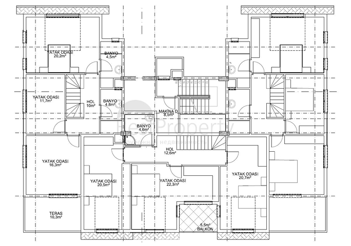 Квартиры в новом комплексе в Газипаше