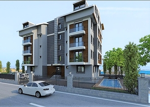 Квартиры в новом комплексе в Газипаше