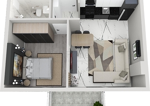 Квартиры в новом комплексе в Газипаше