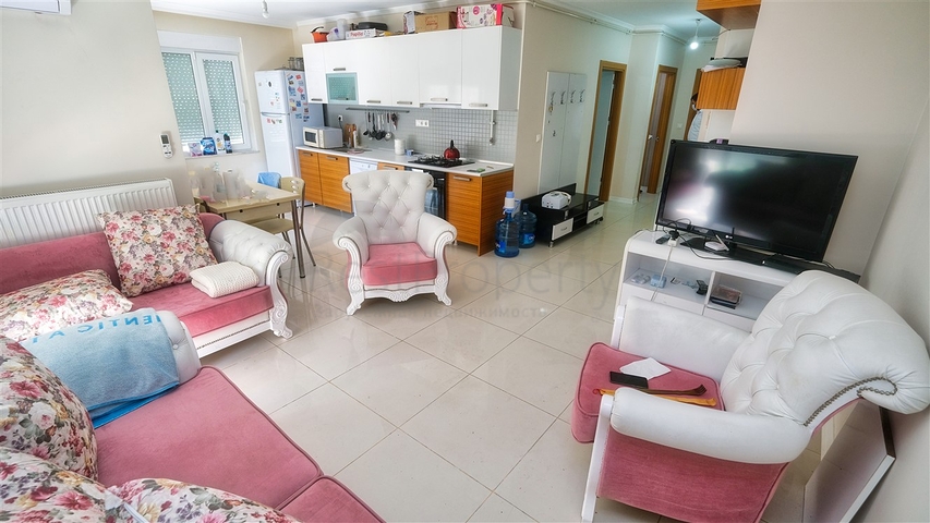 Квартира 2+1 в пешей доступности к морю в Анталии