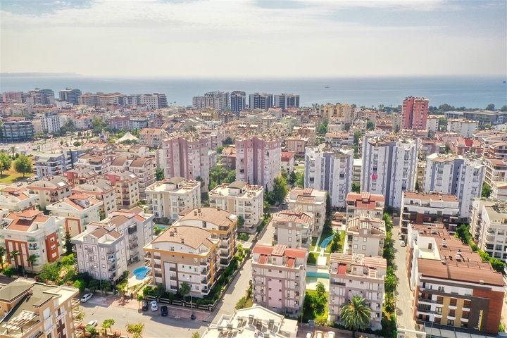 Квартира 2+1 в пешей доступности к морю в Анталии