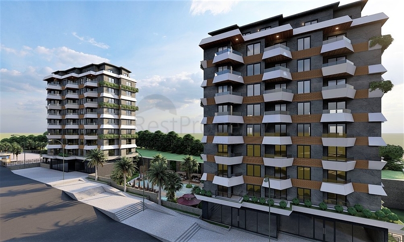 Новый жилой комплекс в районе Авсаллар