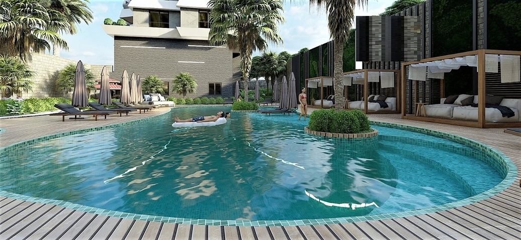 Новый жилой комплекс в районе Авсаллар