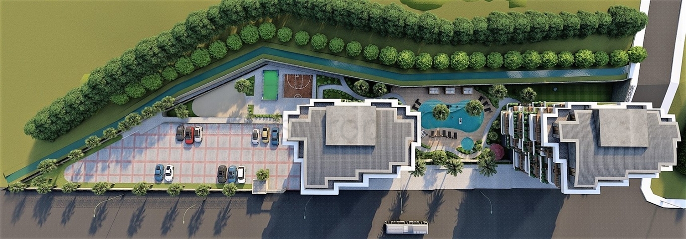 Новый жилой комплекс в районе Авсаллар