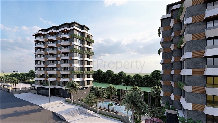 Новый жилой комплекс в районе Авсаллар