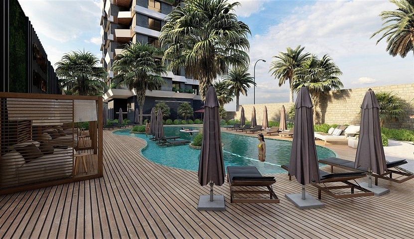 Новый жилой комплекс в районе Авсаллар