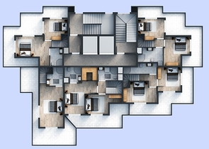 Новый жилой комплекс в районе Авсаллар