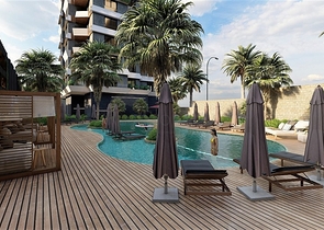 Новый жилой комплекс в районе Авсаллар