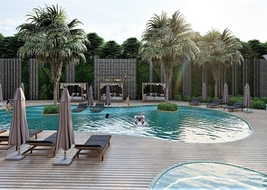 Новый жилой комплекс в районе Авсаллар