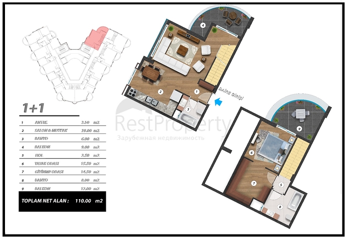 Квартиры в новом жилом комплексе