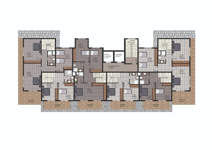 Квартиры в новом жилом комплексе