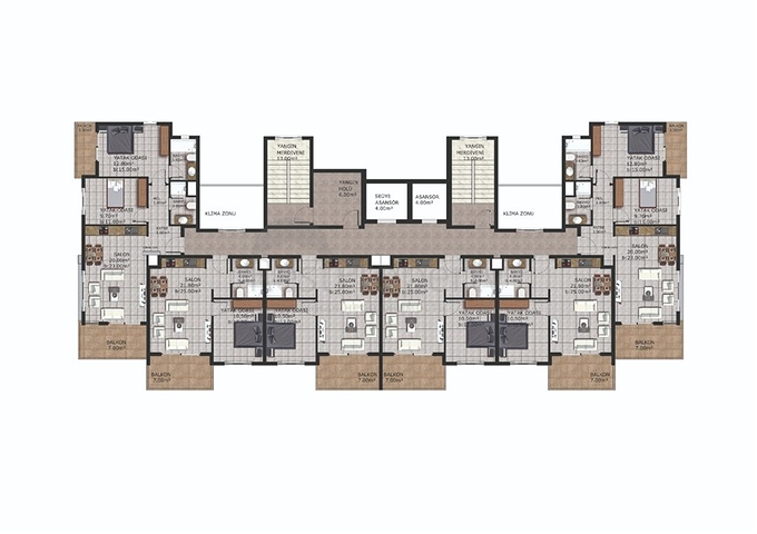 Квартиры в новом жилом комплексе