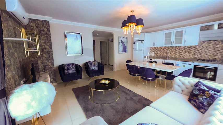 Меблированная квартира планировки 2+1